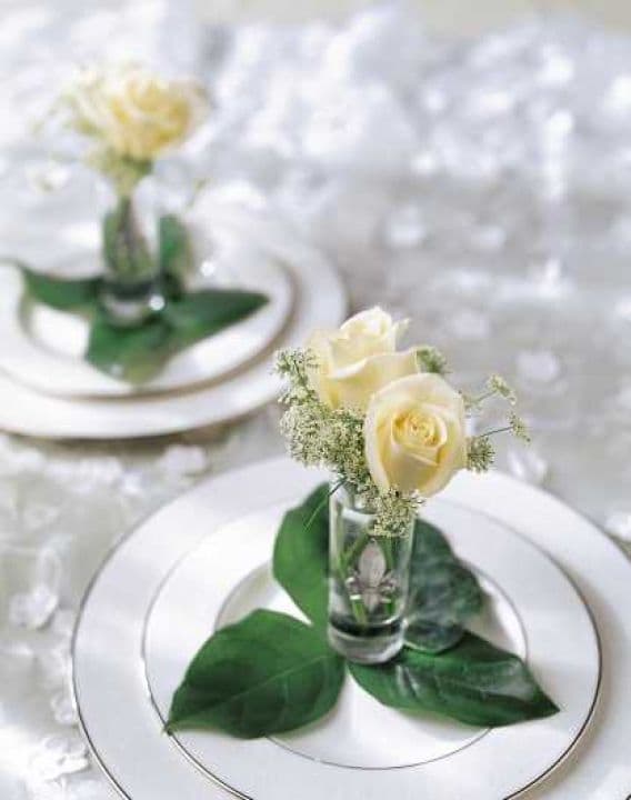 L accessoire de table Roses charmantes