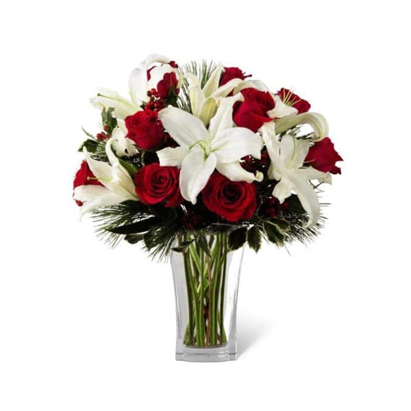 Le bouquet voeux des fêtes de FTD