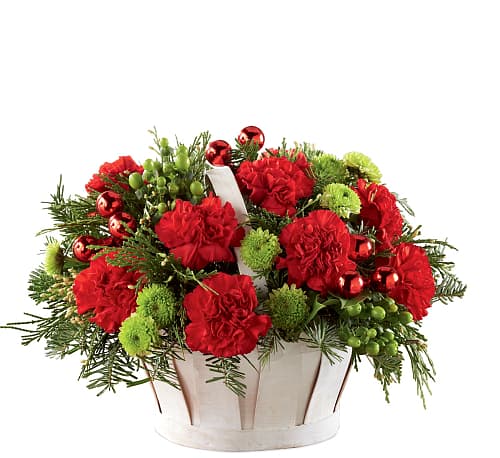 Panier de souhaits d'hiver