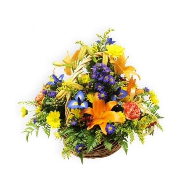 Panier printannier