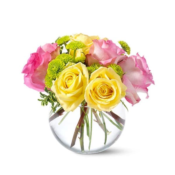 Bouquet limonade rose