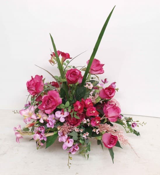 Une touche de rose (Fleurs Artificielles)