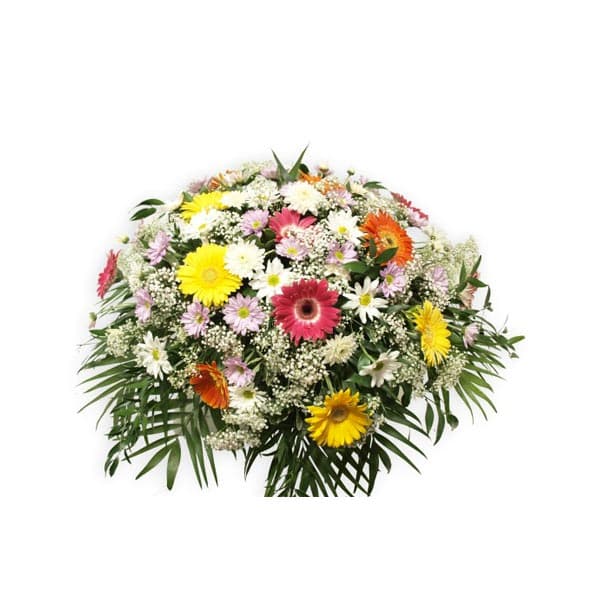 Coussin de cercueil touche de printemps