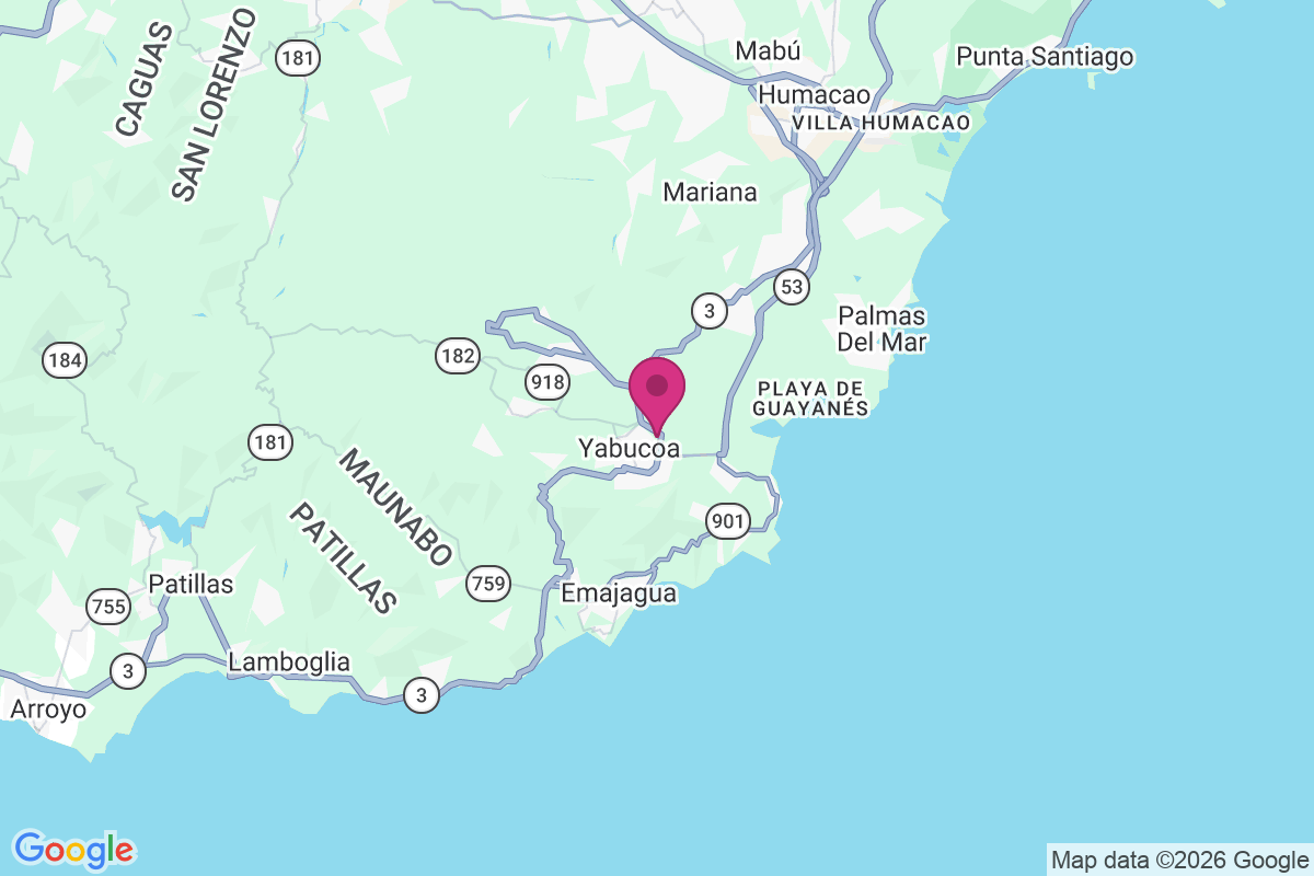 Carte de Yabucoa