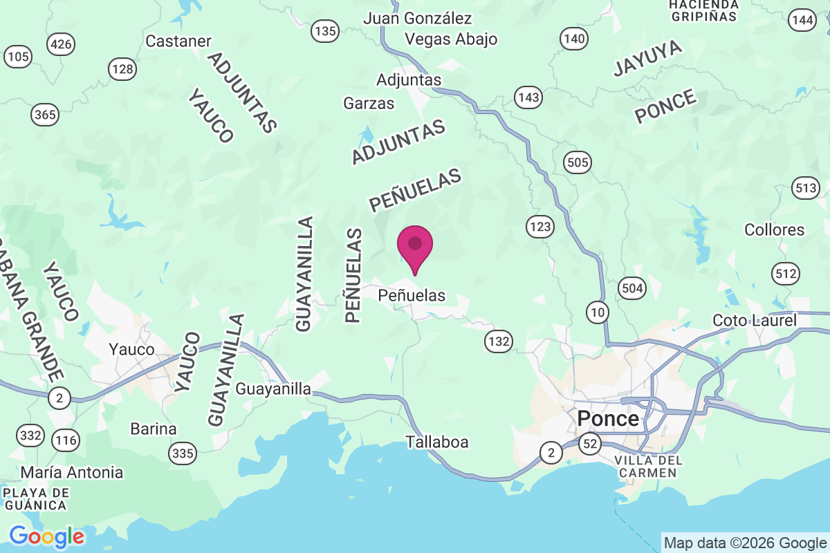 Carte de Jaguas