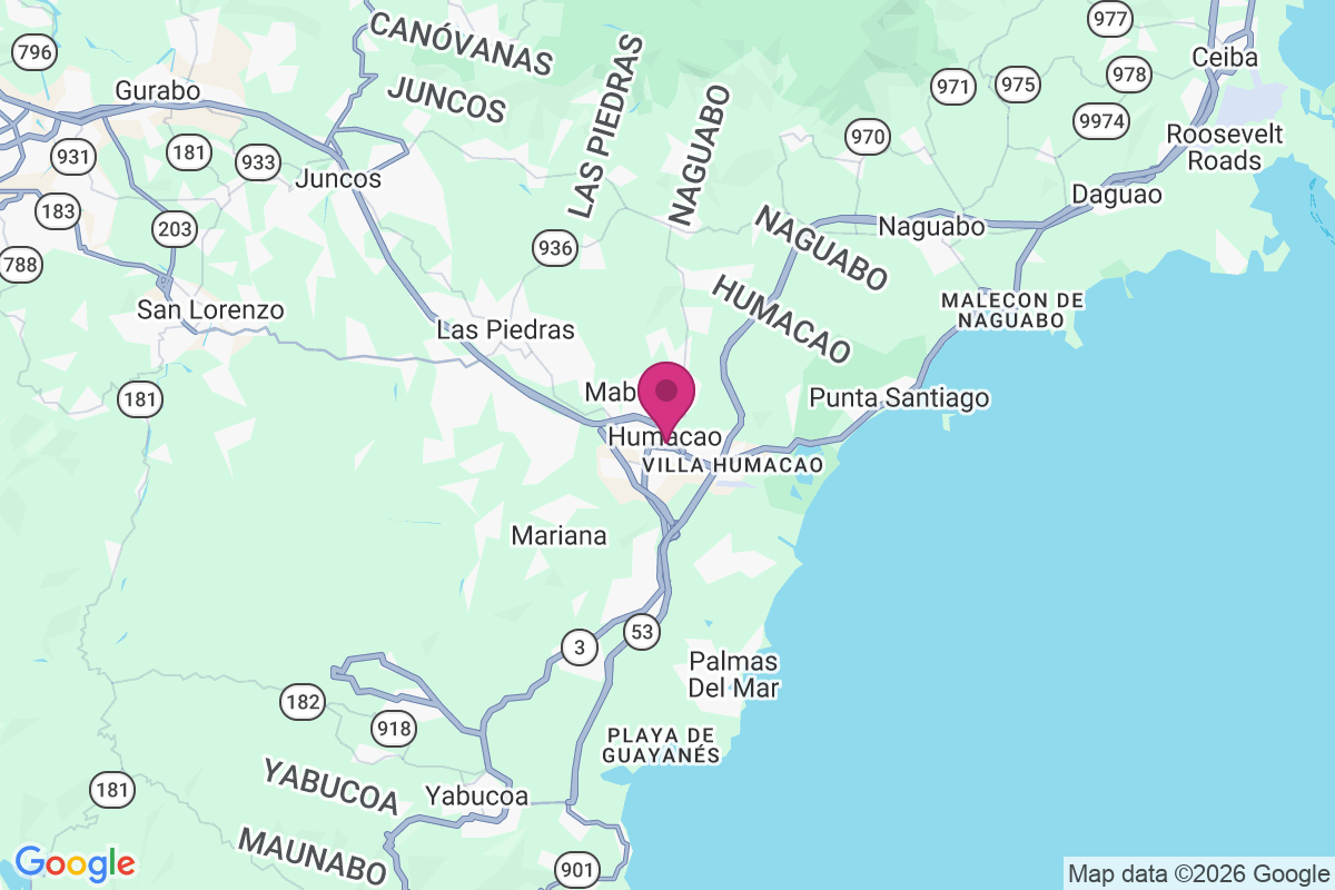 Carte de Humacao