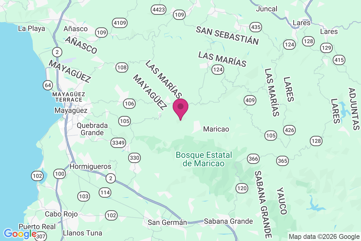 Carte de Hacienda Retiro