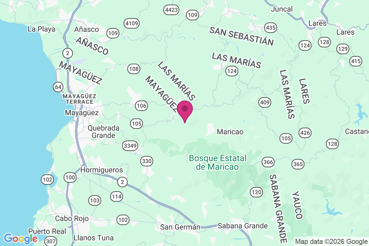 Carte de Hacienda Rolon