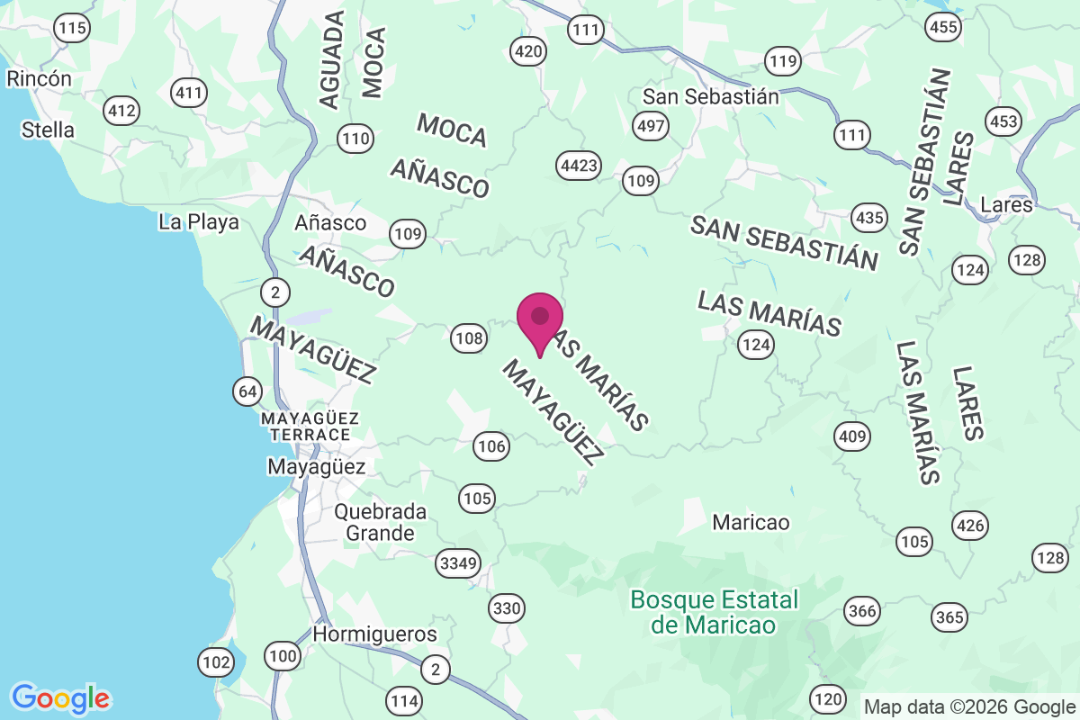 Carte de Hacienda Cipriano
