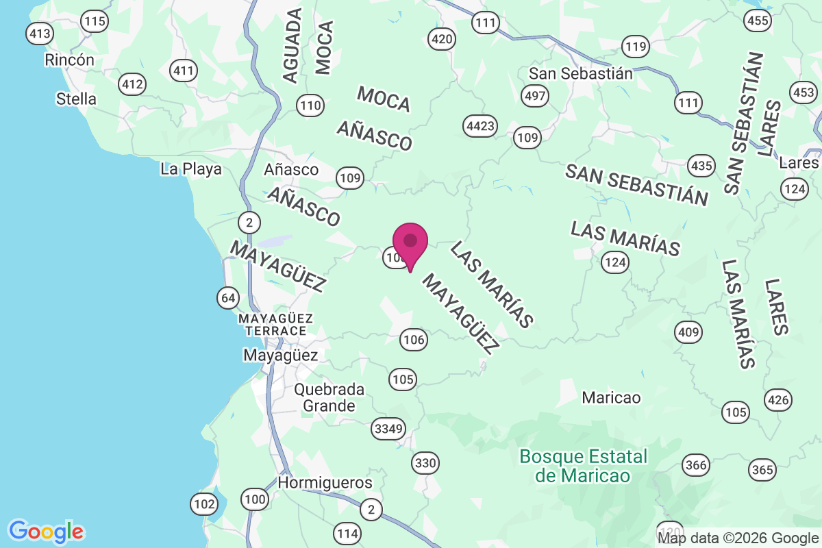 Carte de Hacienda Salome
