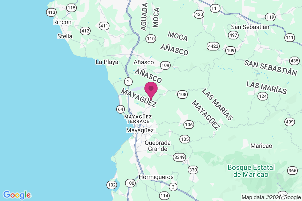Carte de La Soledad