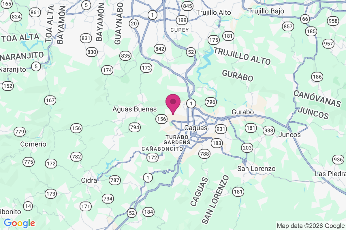 Carte de Las Carolinas