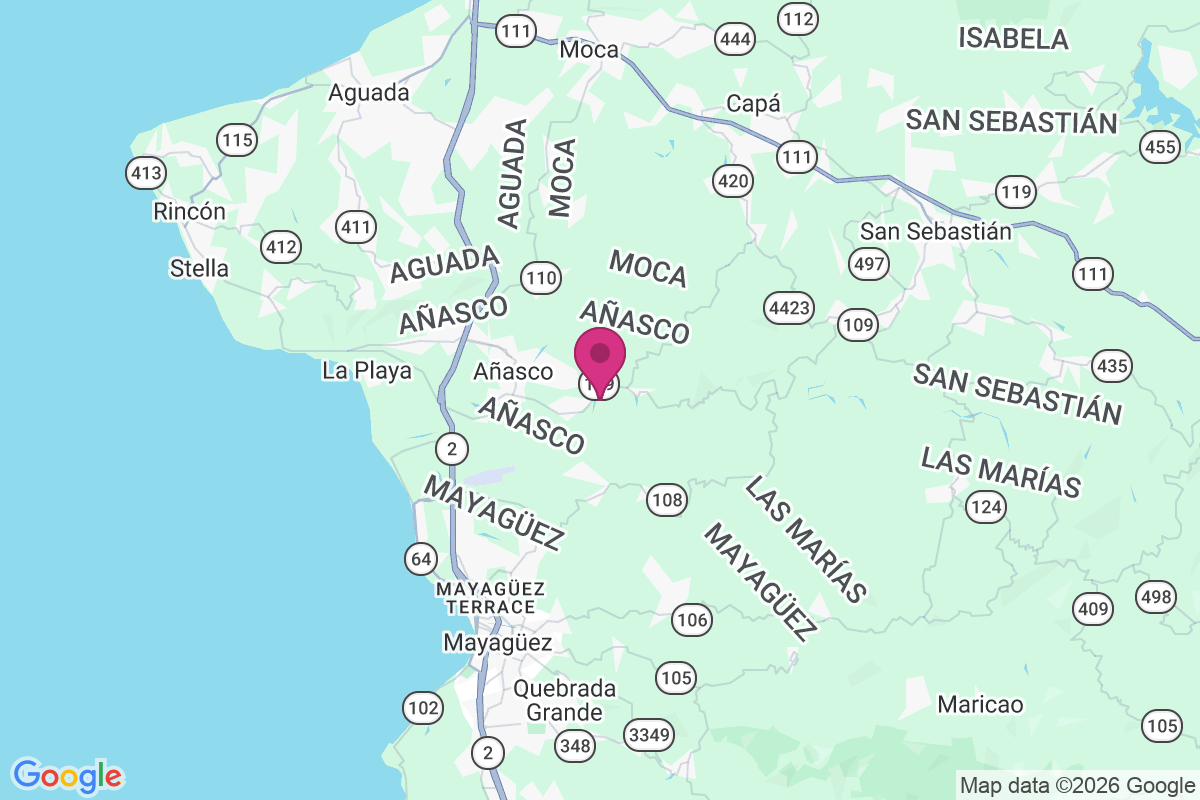 Carte de El Espino