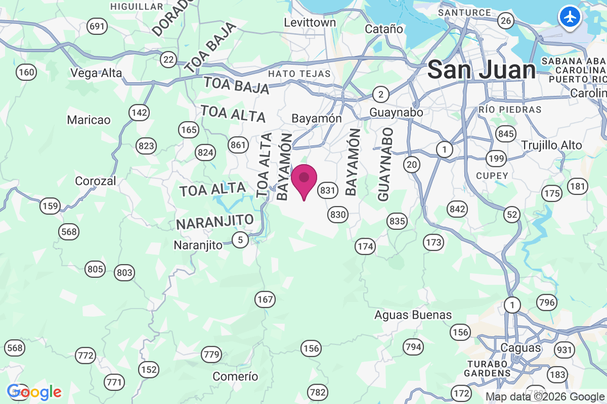 Carte de Sabana