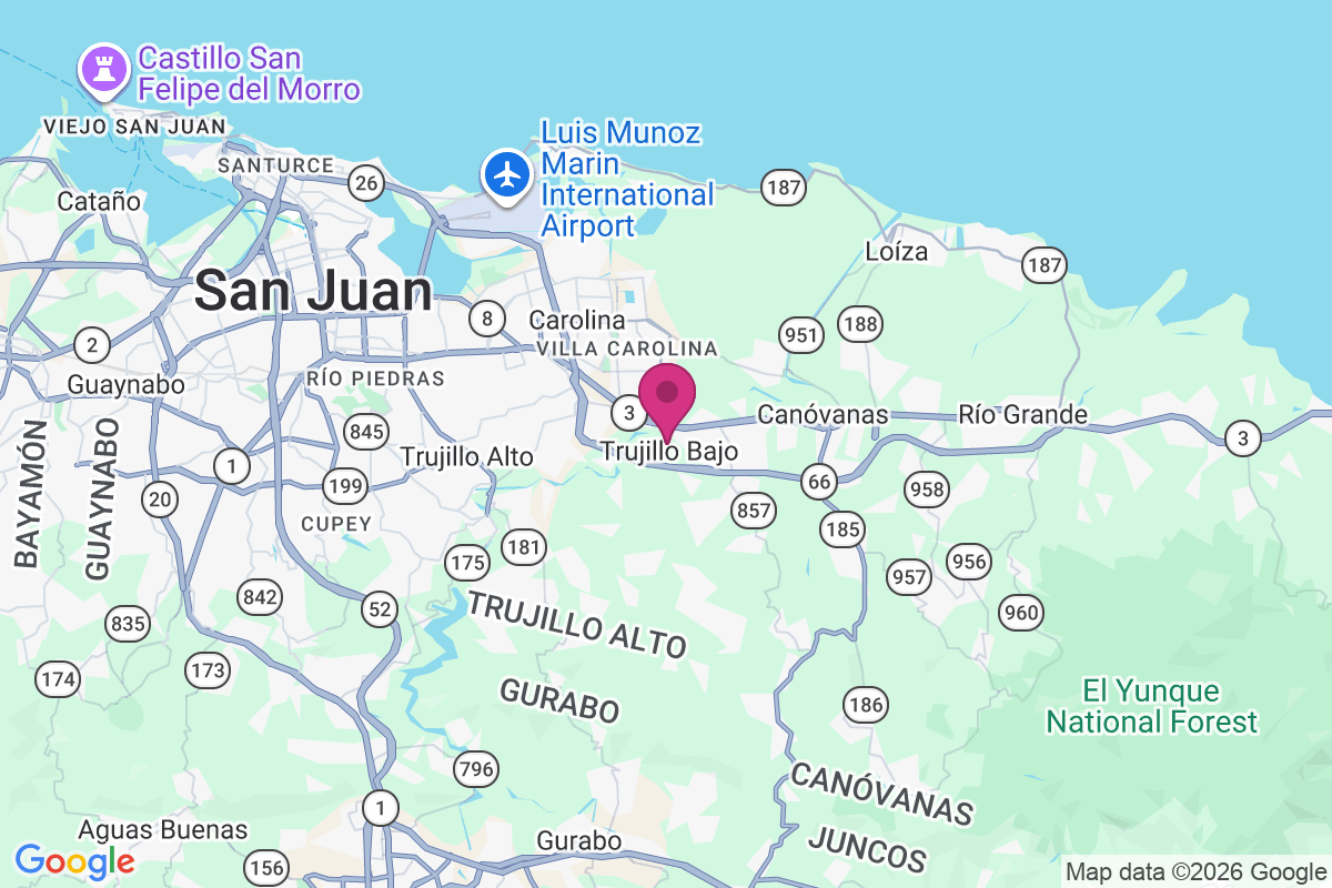 Carte de Trujillo Bajo