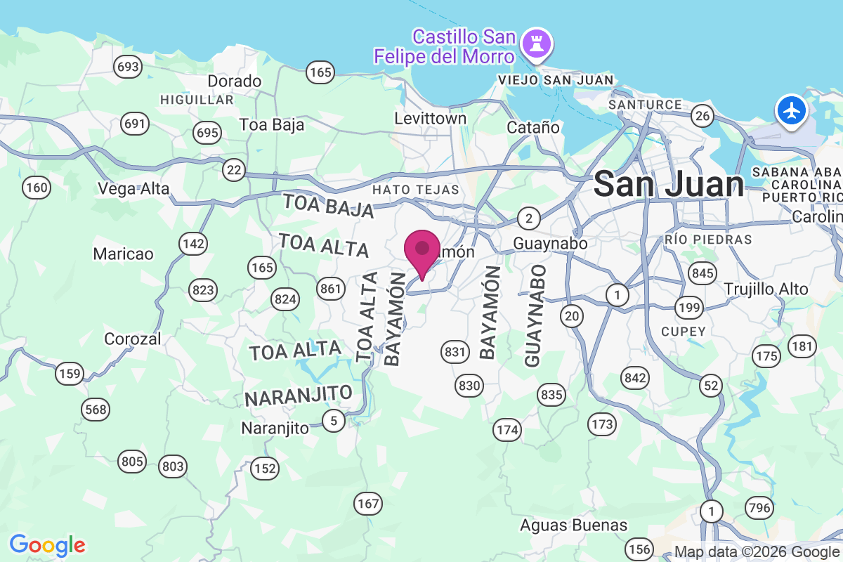 Carte de Bayamon Gardens