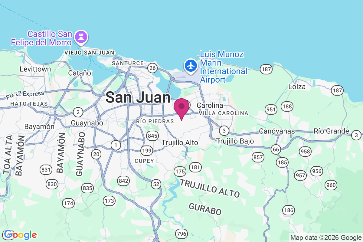 Carte de Jardines de Monte Hatillo