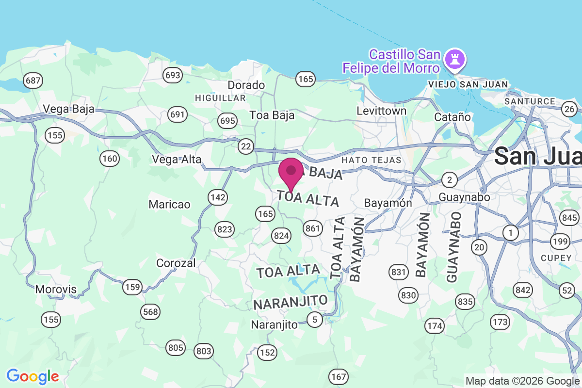 Carte de Toa Alta