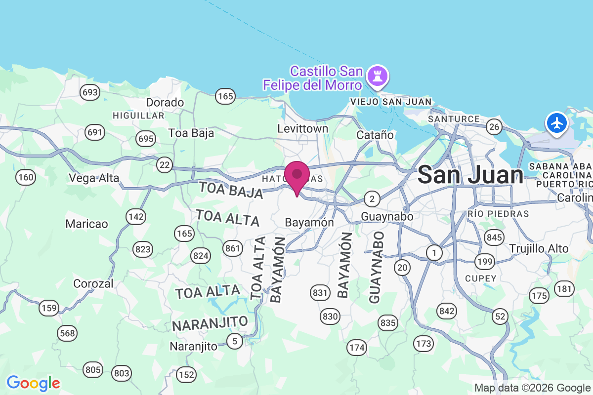 Carte de Hato Tejas