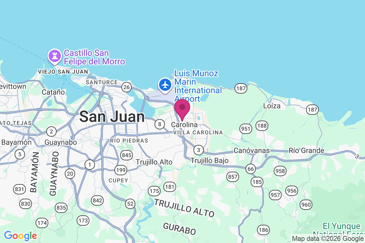 Carte de Sabana Abajo