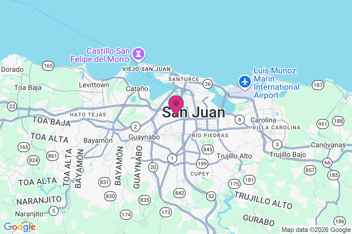 Carte de Puerto Nuevo Norte