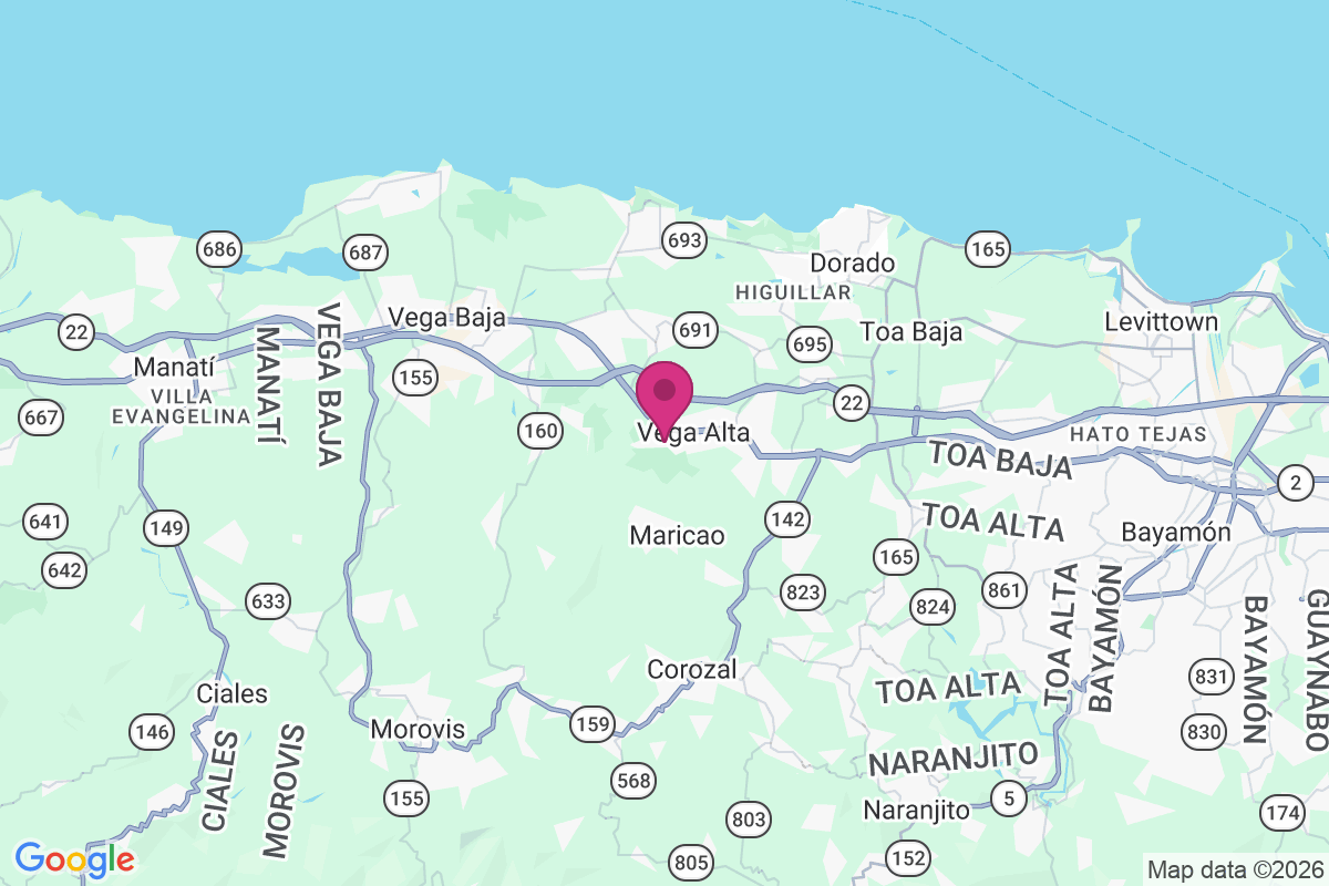 Carte de Vega Alta