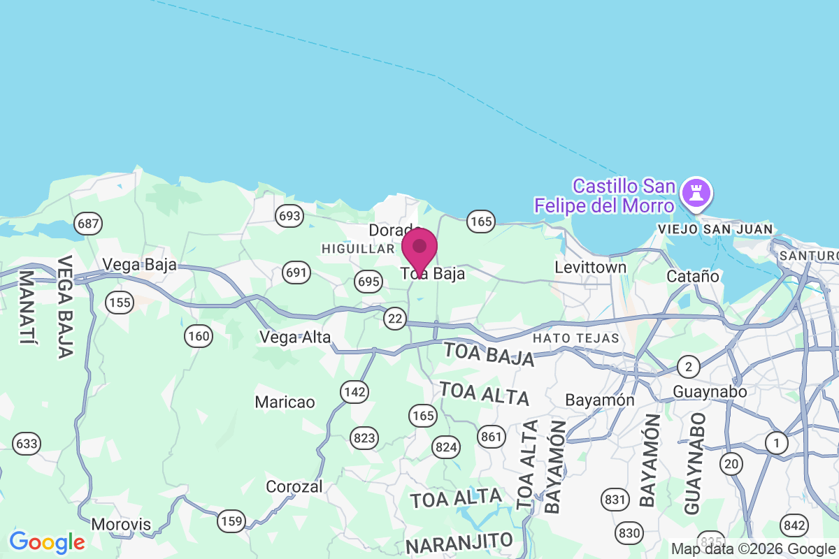 Carte de Toa Baja