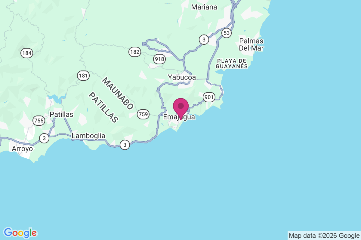 Carte de Emajagua