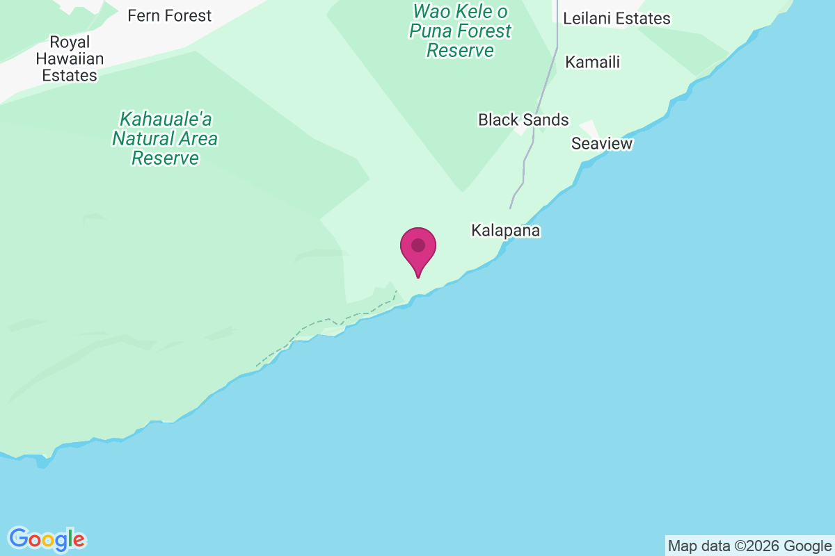 Carte de Kapaahu