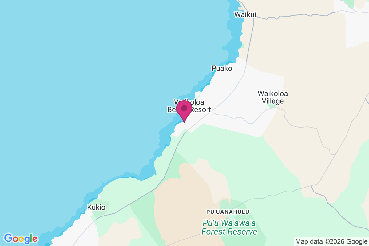 Carte de Anaehoomalu