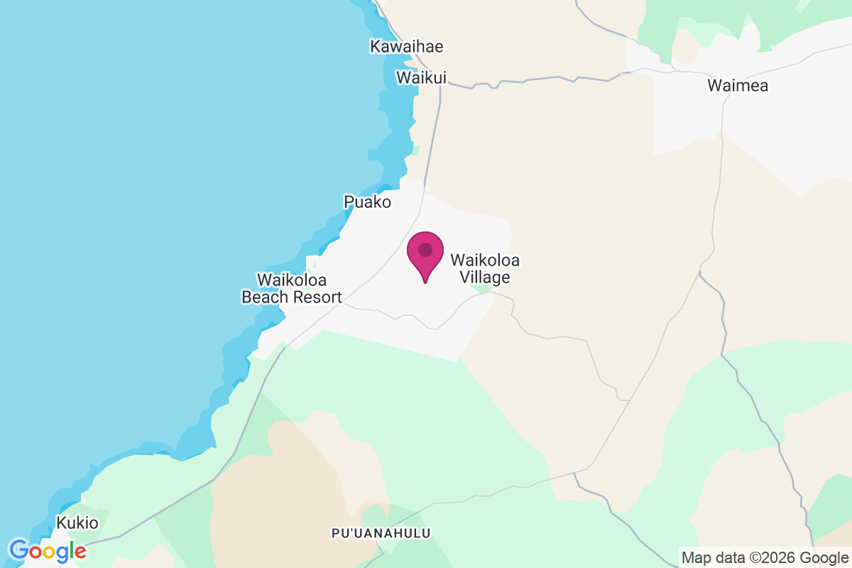 Carte de Waikoloa Village