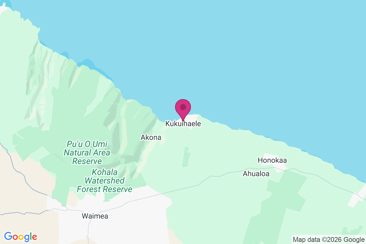 Carte de Kukuihaele