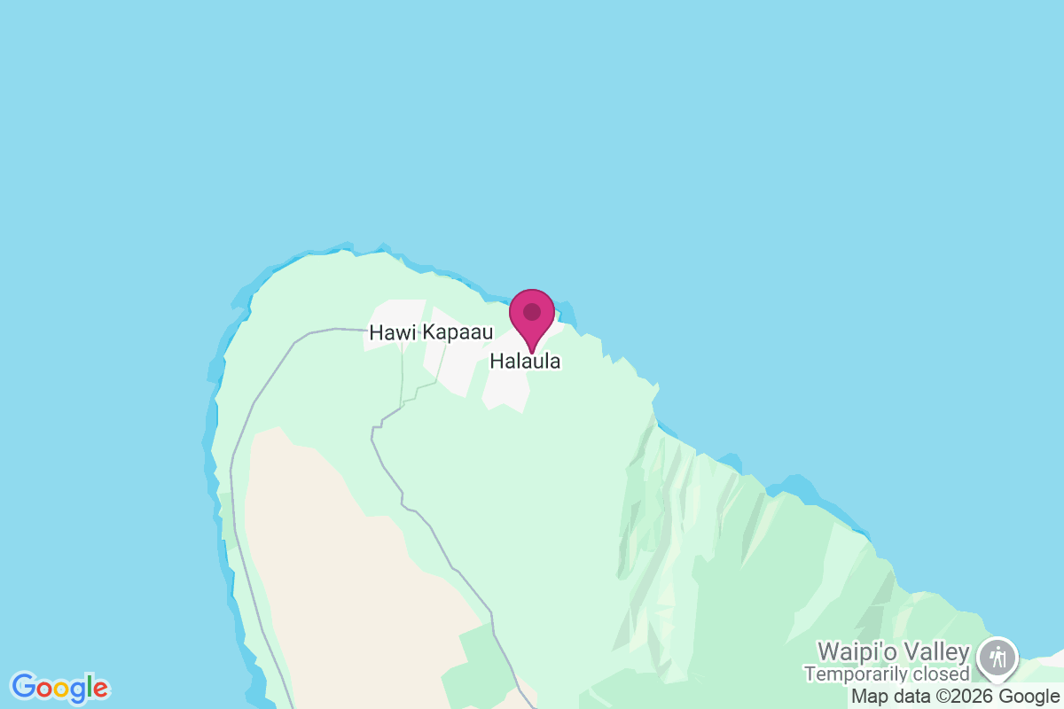 Carte de Halaula