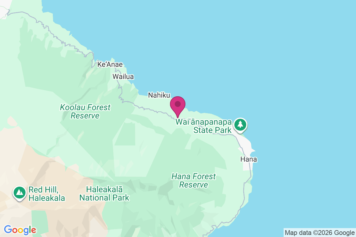 Carte de Upper Nahiku