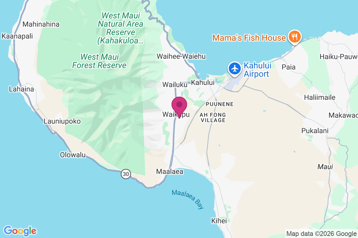 Carte de Waikapu