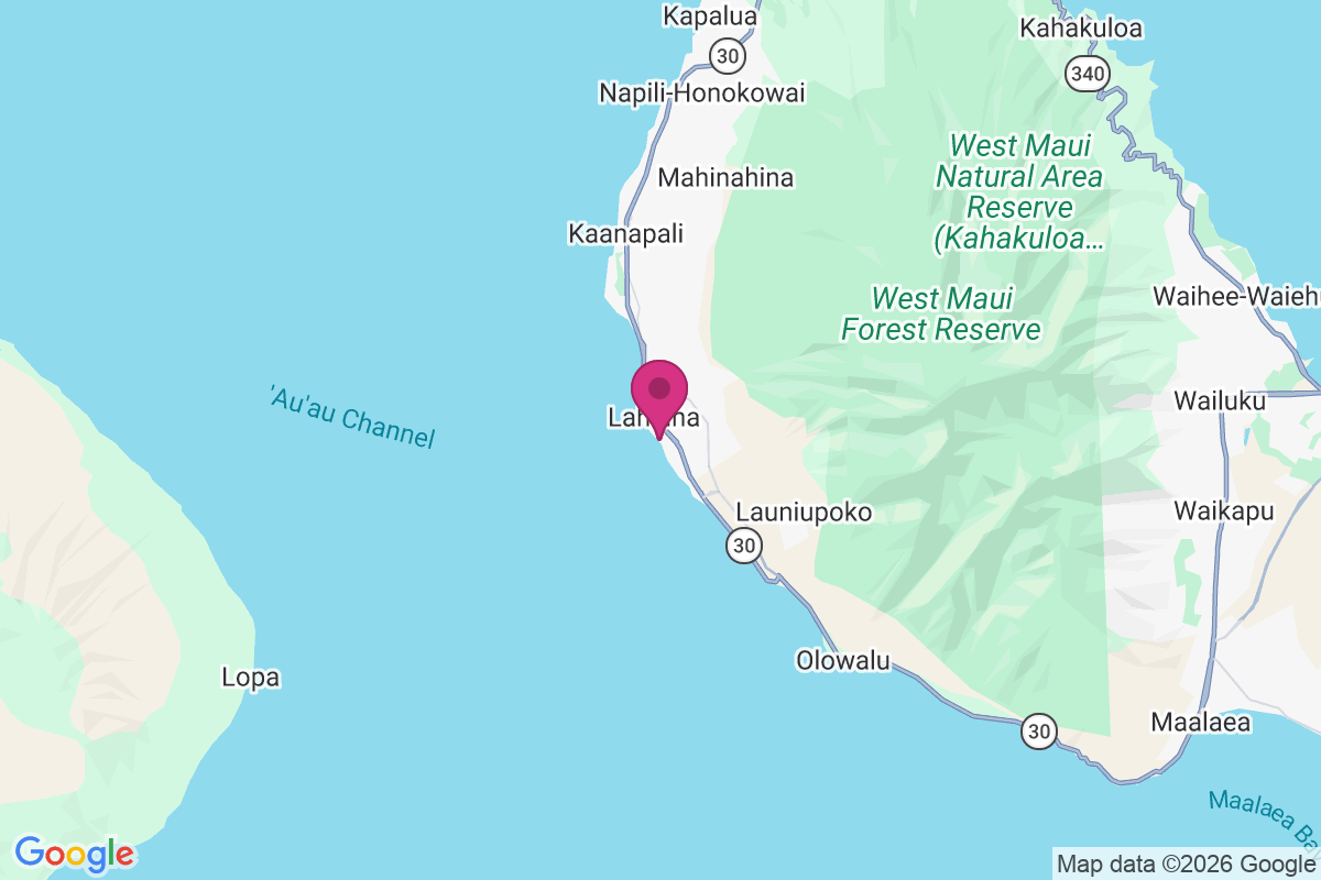 Carte de Lahaina