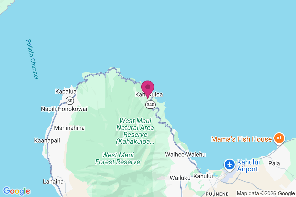 Carte de Kahakuloa