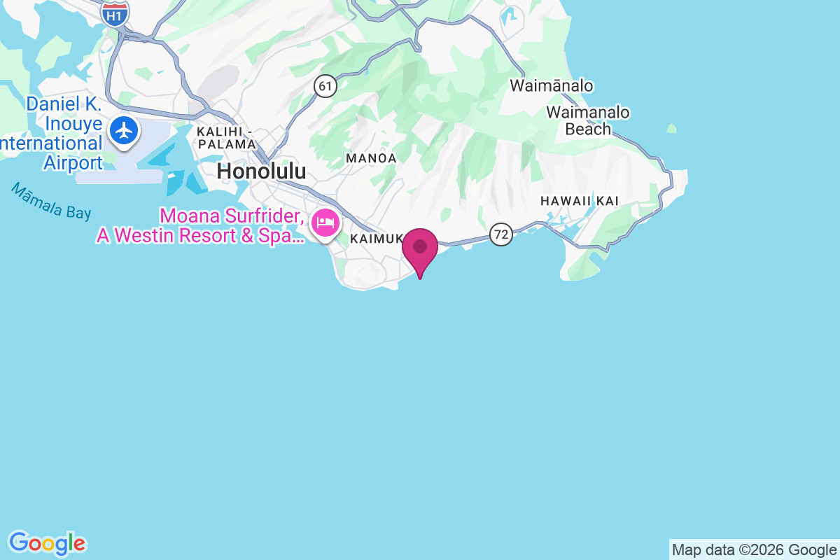 Carte de Kahala
