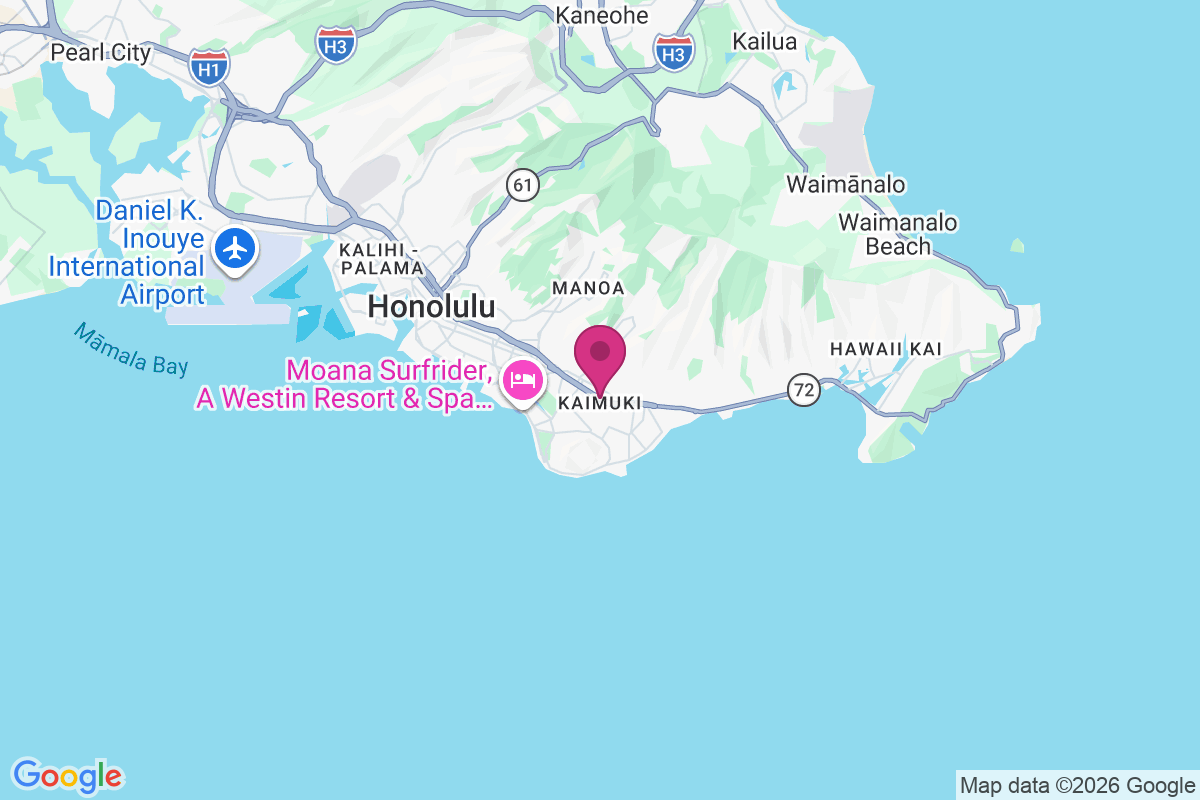 Carte de Kaimuki