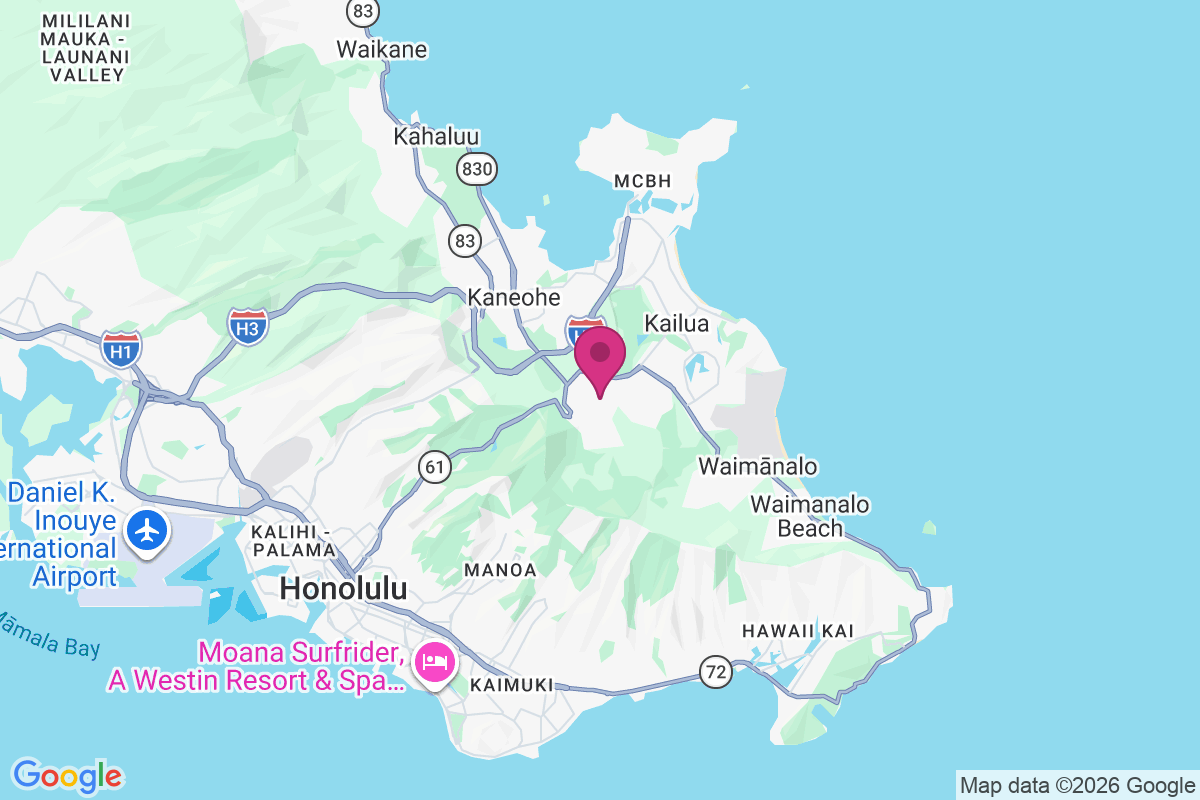 Carte de Maunawili