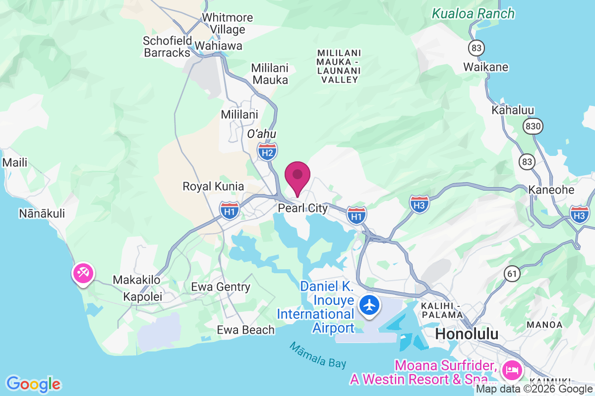 Carte de Pearl City