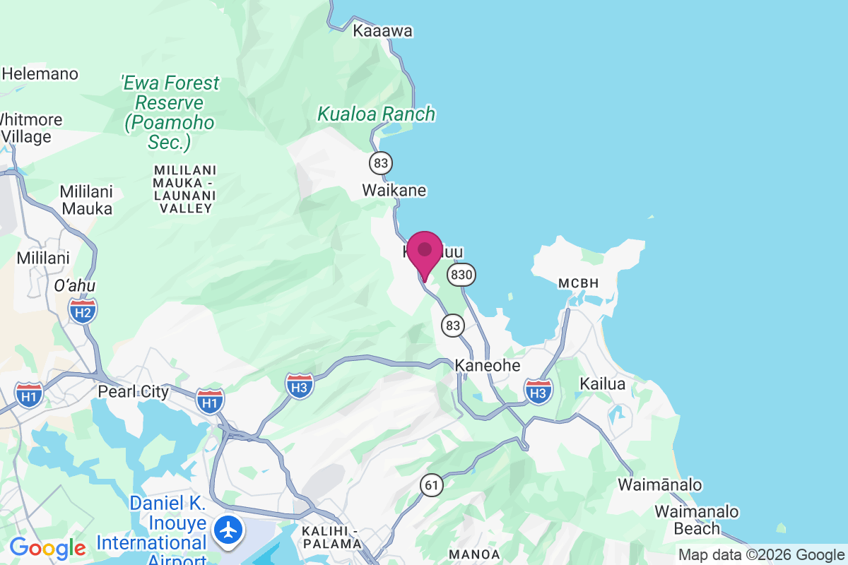 Carte de Ahuimanu