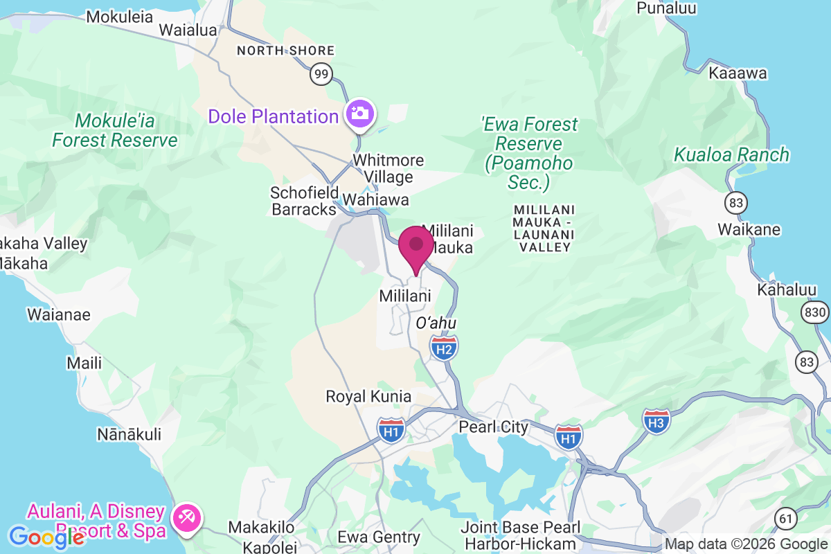 Carte de Waipio Acres