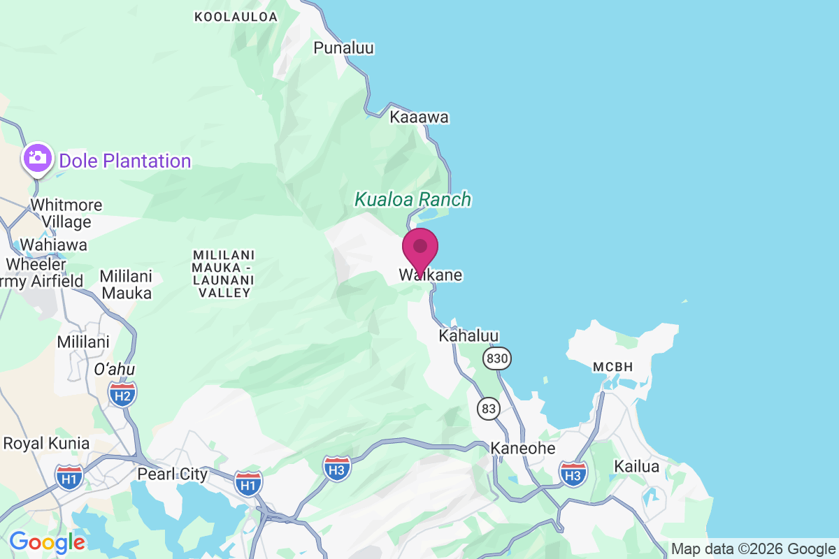 Carte de Waiahole