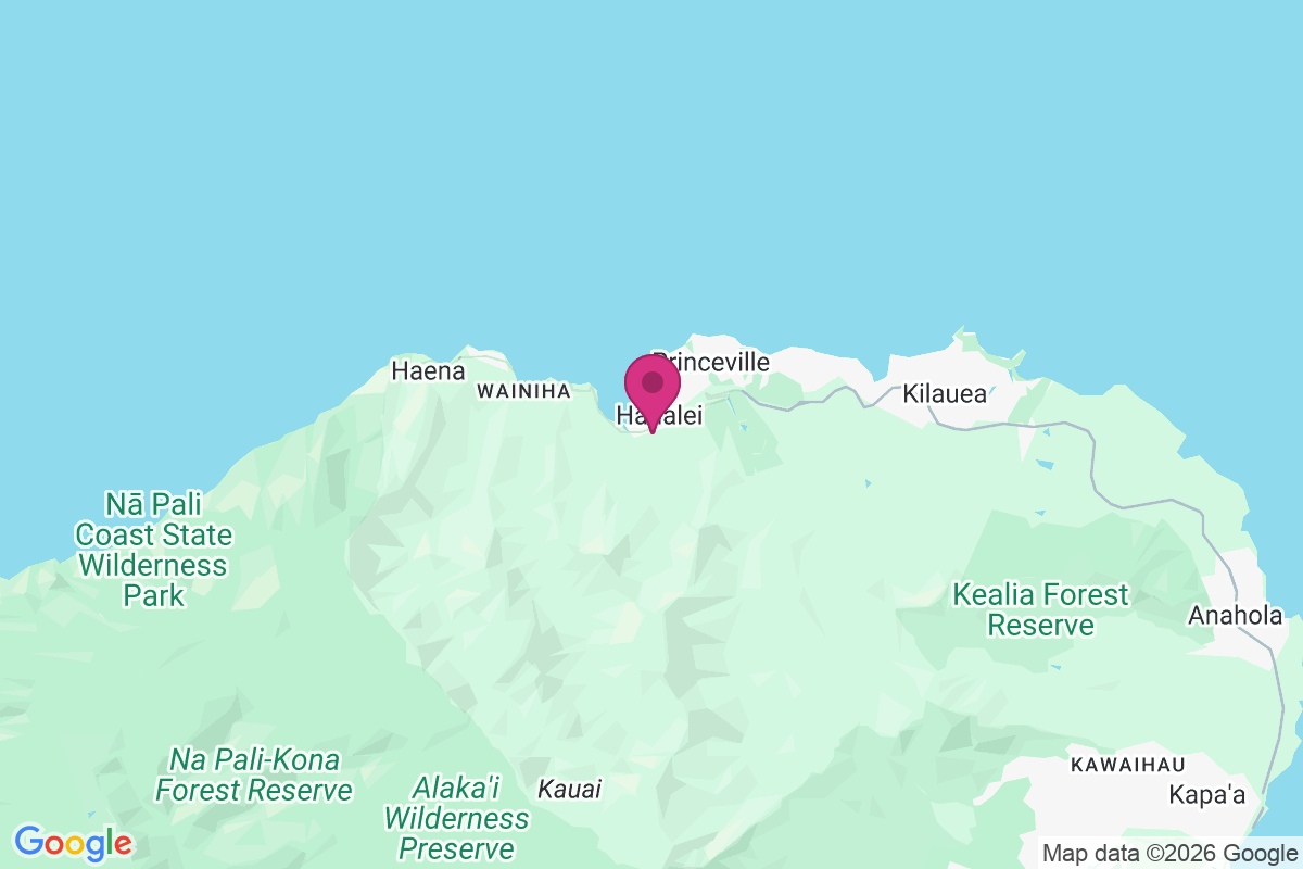 Carte de Hanalei