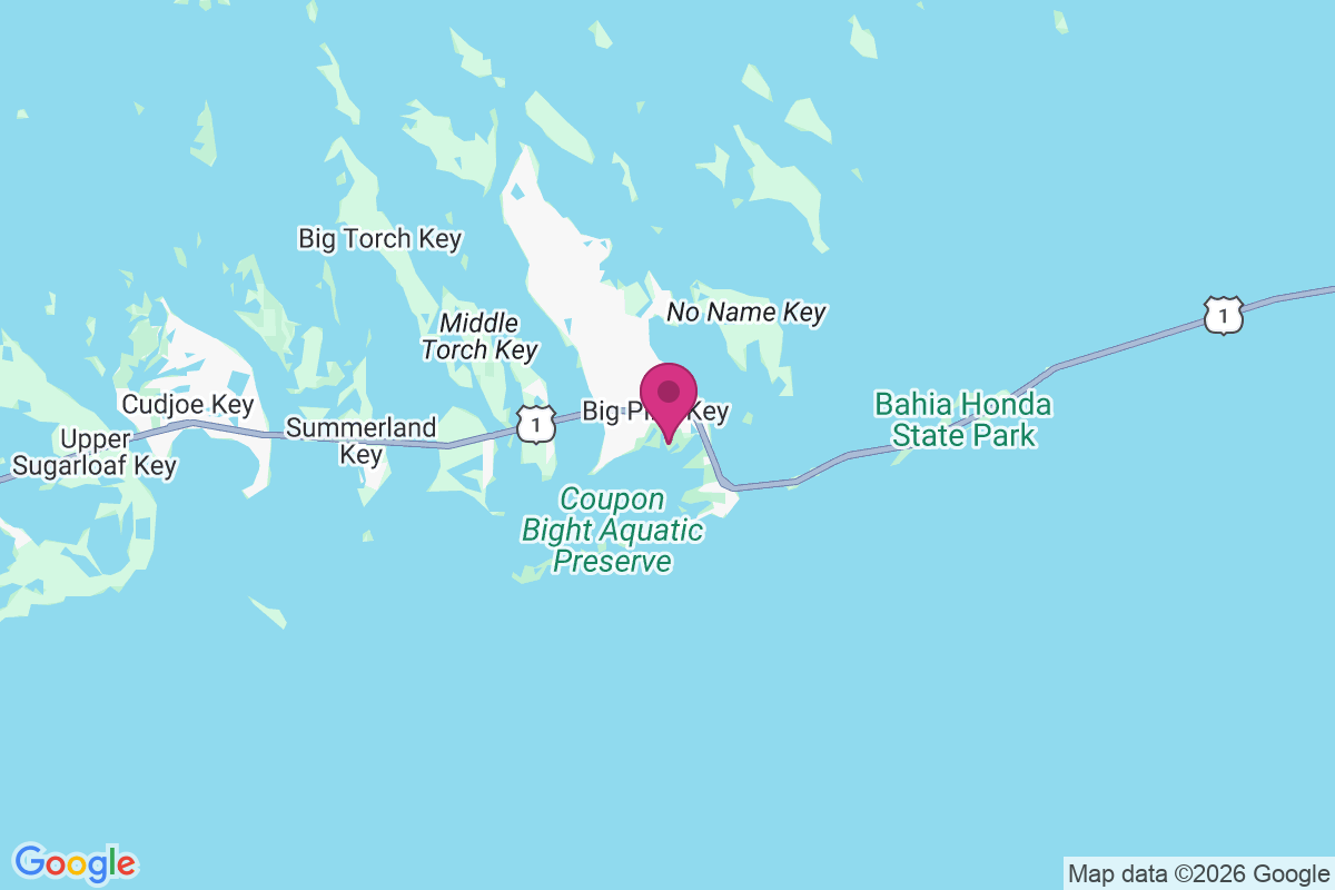 Carte de Big Pine Key