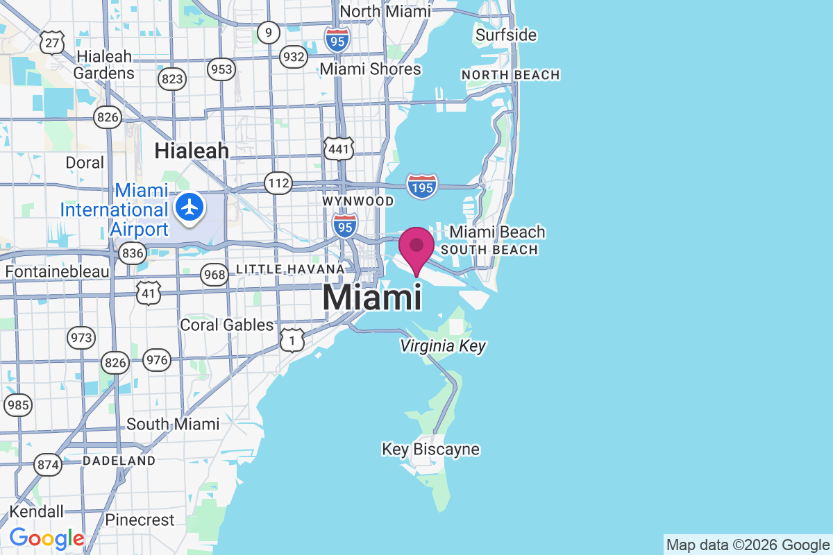 Carte de Port of Miami