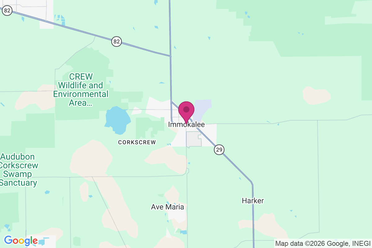 Carte de Immokalee