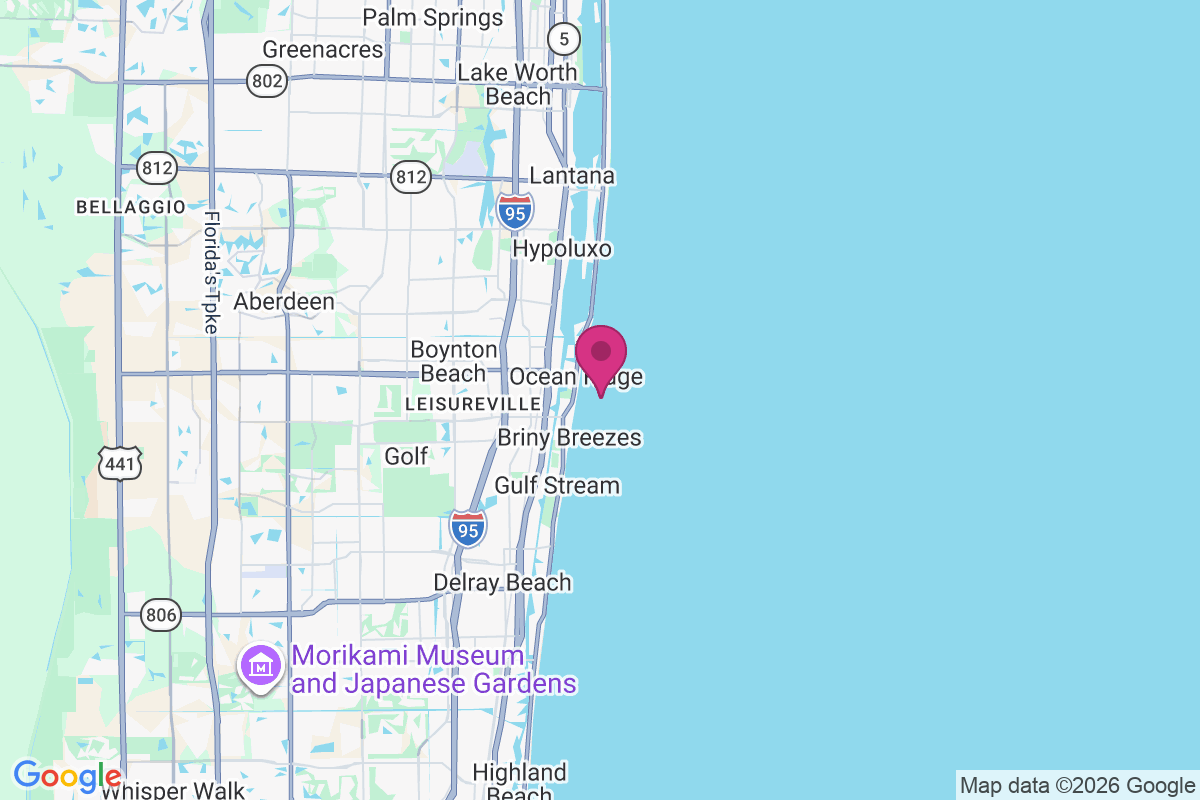 Carte de Ocean Ridge