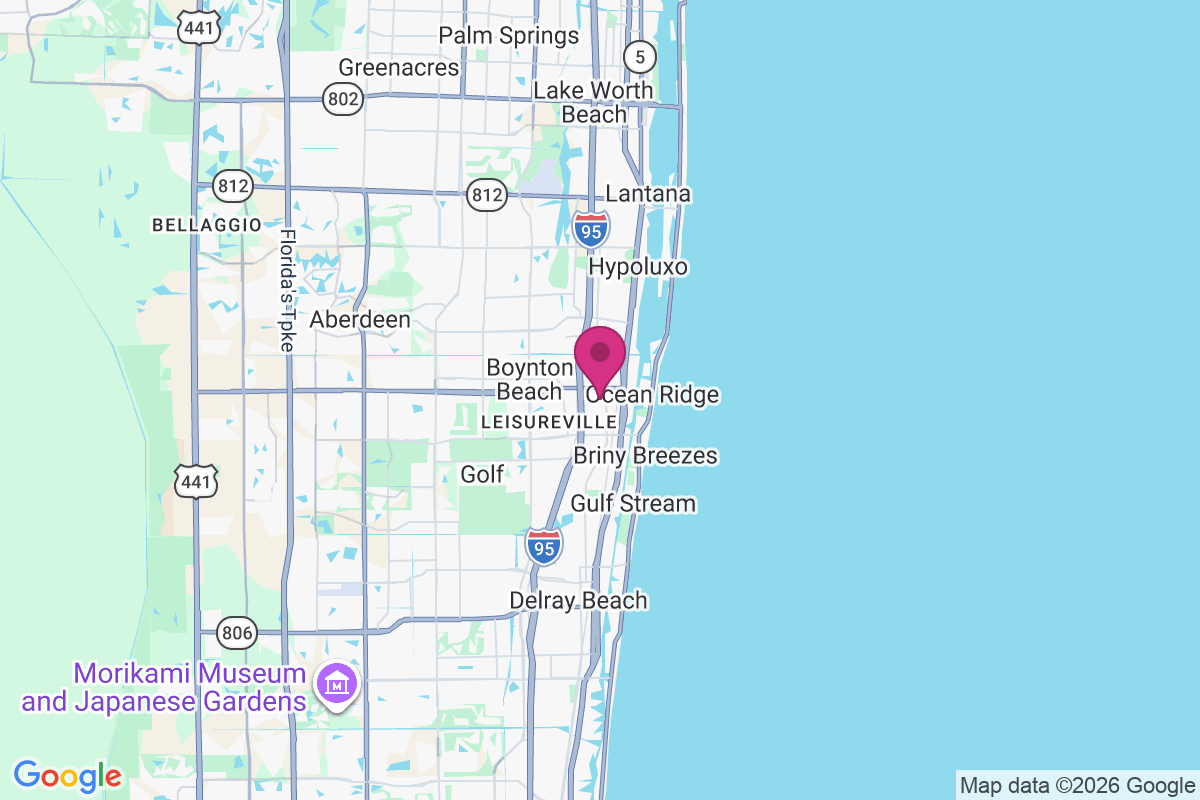 Carte de Boynton Beach